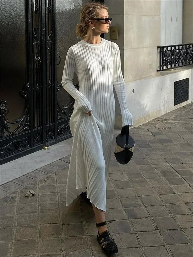 Womens Tossy Lace-Up Knit Dress