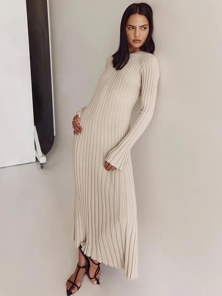 Womens Tossy Lace-Up Knit Dress
